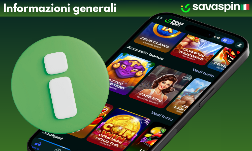 Panoramica dei casinò Savaspin disponibili in Italia